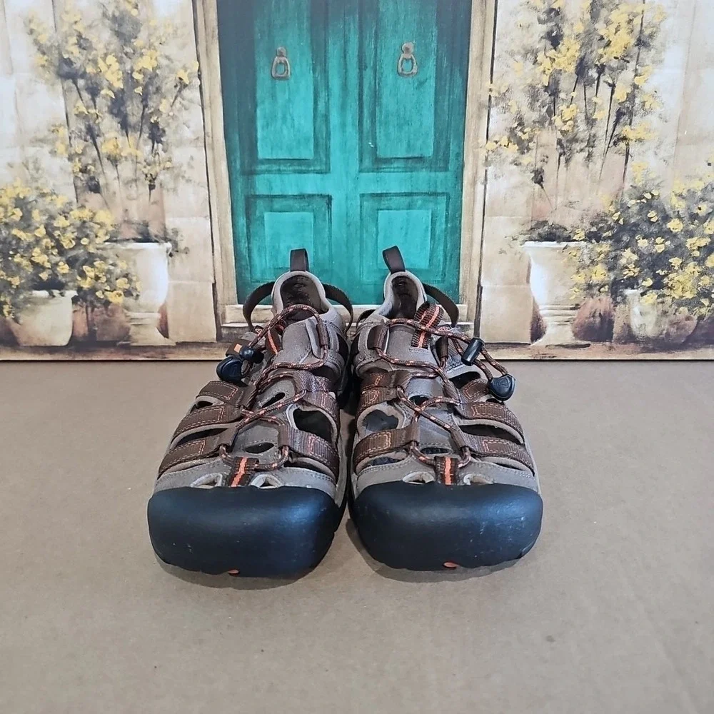 KEEN Owyhee Brown Athletic Hiking Multisport Sandal US 10